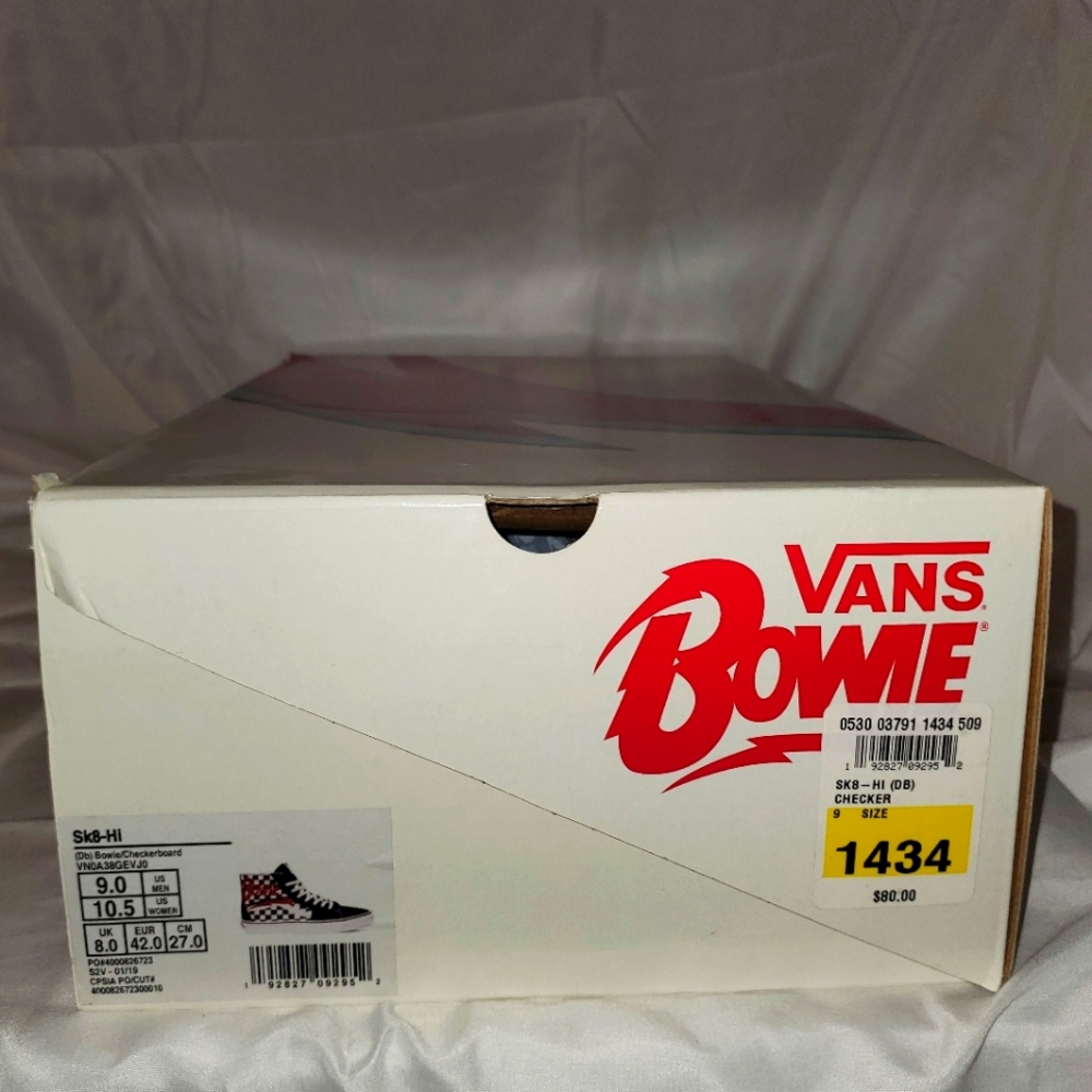 David Bowie Vans Sk8-hi - Picture 5 of 7